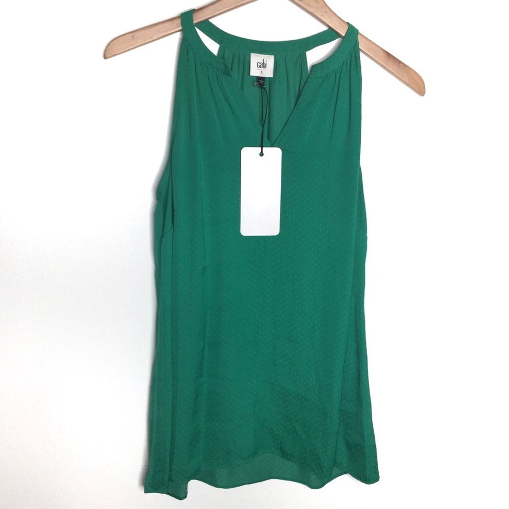 NWT CAbi Lush Blouse Top